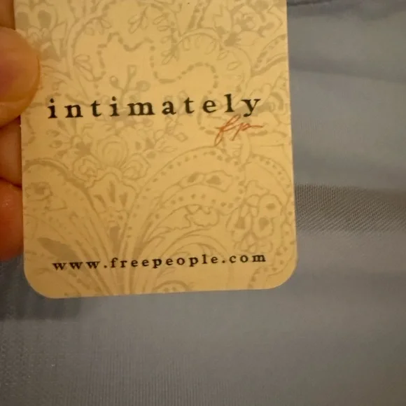 Free People Light Blue Ruched Bodysuit - Picture 7 of 7